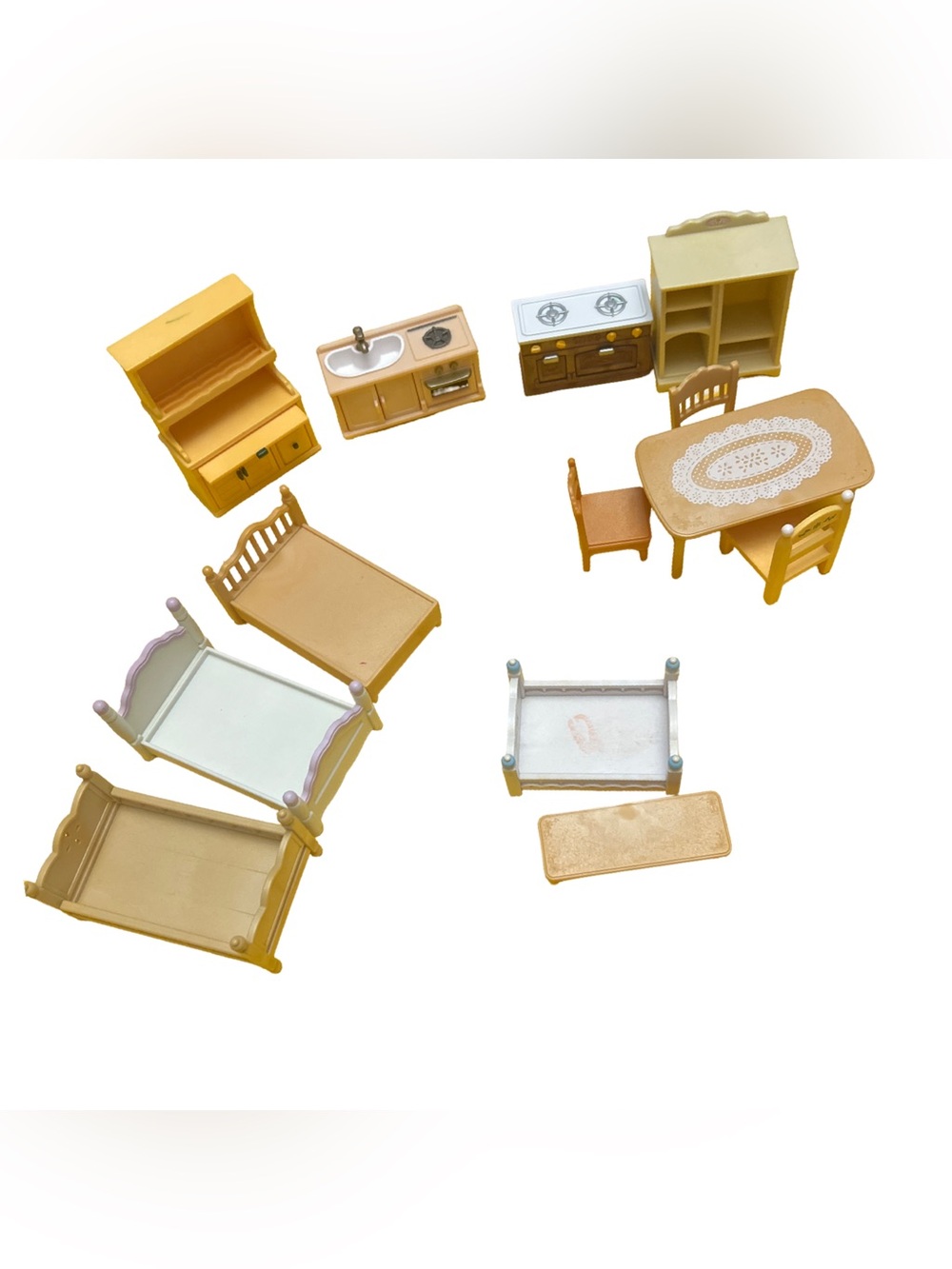 calico critters furniture 13 Pc Mixed